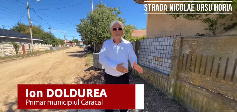 Ion Doldurea: “După 50 de ani strada Nicolae Ursu Horia va fi asfaltată având toate condițiile: apă, canal și gaze”
